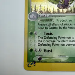 Dustox 6/109 Holo EX Ruby & Sapphire Pokemon Card DMG - Image 5