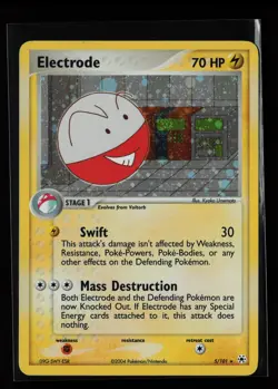 Electrode 5/101 Reverse Holo Rare Hidden Legends Pokemon Card - Image 1