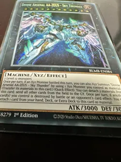 LP EU Print Divine Arsenal AA-ZEUS - Sky Thunder Secret Rare Yu-Gi-Oh! Card - Image 4