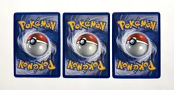 POKEMON TCG 3 CARD ENERGY LOT 2009 GRASS HOLOFOIL POP PROMO PR DELTA RAINBOW 😺 - Image 2