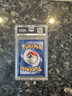 Pokemon TCG Lugia Neo Genesis Holo Rare Card 9/111 Unlimited Edition PSA 6 - Image 2