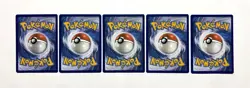 POKEMON TCG PIKACHU 5 CARD LOT TAIL WHAP SPARK GNAW ATTACK NINTENDO 😺 - Image 2
