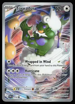 Tornadus 210 Holo Illustration Rare Scarlet & Violet Promo Pokemon Card - Image 1