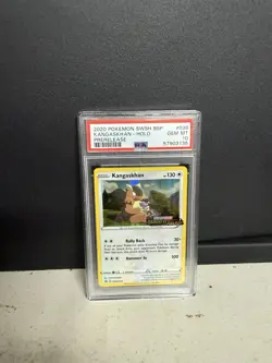 PSA 10 Kangaskhan Holo Prerelease Promo SWSH038 Pokemon Card - Image 1