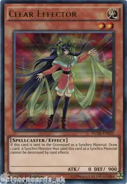 DUSA-EN035 Clear Effector Ultra Rare 1st Edition Mint YuGiOh Card - Image 1
