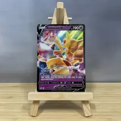 Alakazam V SWSH083 Sword & Shield Black Star Promo Holo Pokemon Card NM - Image 1