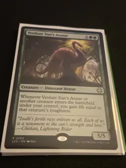 Verdant Sun's Avatar Commander Legends Regular - Image 1