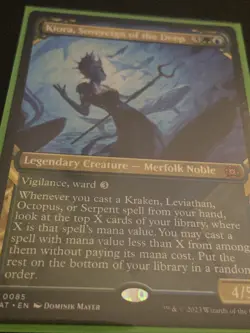 Kiora, Sovereign of the Deep Showcase M Foil #85 | MOM: The Aftermath MAT | MTG - Image 1