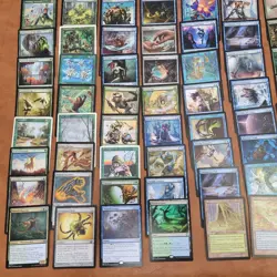 Whole COMMANDER Magic Deck - Heaven to Earth Games = Toxic Poison infects SIMIC - Image 3