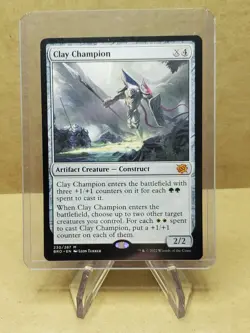 MTG Magic Clay Champion The Brothers' War NM - Image 1