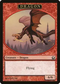 Dragon - Token Return to Ravnica LP MTG - Image 1