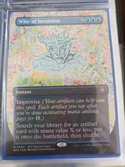 Mtg. Whir of Invention. Foil Borderless. Special Guests. Pack Fresh - Image 1