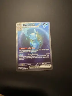 Pokemon TCG Blastoise ex Scarlet & Violet-151 200/165 Holo Special Illust Rare - Image 1