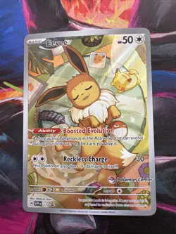 Pokemon TCG Eevee 173 Holo Promo Prismatic Evolutions Pokemon Center NM - Image 3