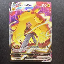 Pikachu VMAX TG17/TG30 NM Lost Origin Trainer Gallery Holo Pokemon - Image 1