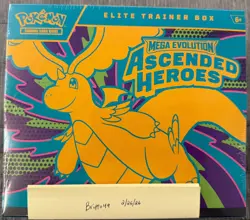 Pokemon TCG: Mega Evolution Ascended Heroes Elite Trainer Box Sealed New IN HAND - Image 1