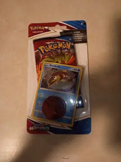 Pokemon Blister Booster Pack ARROKUDA HOLO Promo & COIN Battle Styles SEALED - Image 2