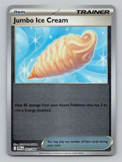 Reverse Holo Jumbo Ice Cream 091/094 Uncommon ME02: Phantasmal Flames Pokemon - Image 1