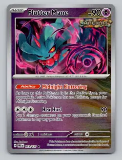 Reverse Holo Flutter Mane 043/131 Rare SV: Prismatic Evolutions Pokemon - Image 1