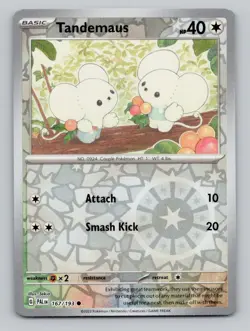 Reverse Holo Tandemaus 167/193 Common SV02: Paldea Evolved Pokemon - Image 1