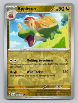 Reverse Holo Appletun - 140/191 Uncommon SV08: Surging Sparks Pokemon - Image 1