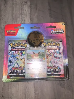 Pokemon TCG: Prismatic Evolutions 2-Pack Blister [Eevee] [New/Factory Sealed] - Image 1