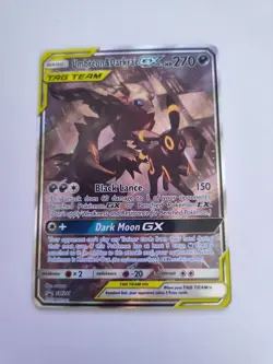 Umbreon&Darkrai GX Tag Team Pokemon Promo #SM241 Sun And Moon - Image 1