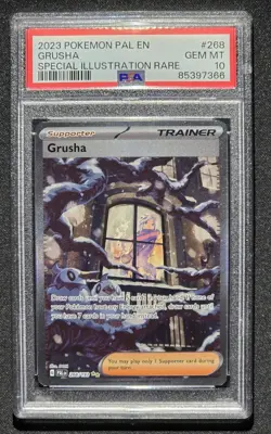 Pokemon TCG Grusha Holo Paldea Evolved 268/193 PSA 10 Gem Mint - Image 1