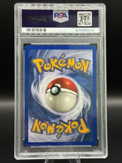 2002 Pokemon Neo Destiny Shining Celebi 106/105 Secret Rare Holo PSA 8 NM-MT - Image 2