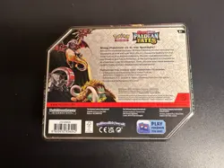Pokemon TCG Charizard EX Paldean Fates Tin - Sealed And Minty - Image 3