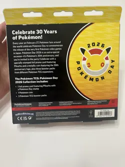 Pokemon Phantasmal Flames Pokemon Day 2026 Box Booster Packs 30th Anniversary - Image 2