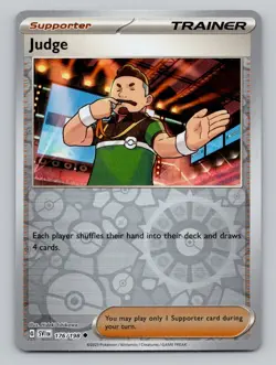 Reverse Holo Judge 176/198 Uncommon SV01: Scarlet & Violet Base Set Pokemon - Image 1
