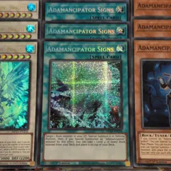 Yugioh 39cd ADAMANCIPATOR Deck Core Secret/Ultra/Rare/Cmn Inc. Signs MP21-EN225 - Image 2
