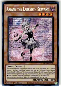 Yugioh Ariane The Labrynth Servant MP23-EN228 Secret Rare 1st Ed NM - Image 1