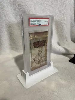 PSA Graded Sealed Pack Slab Stand Holder Pokemon Yugioh Magic tcg base B2G1 - Image 4