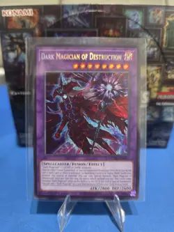 Yugioh Dark Magician of Destruction MZMU-EN011 Secret Rare 1st Edition NM - Image 1