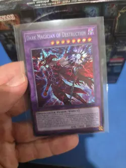 Yugioh Dark Magician of Destruction MZMU-EN011 Secret Rare 1st Edition NM - Image 3