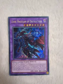DARK MAGICIAN OF DESTRUCTION MZMU-EN011 SECRET RARE 1st Ed YUGIOH NEW - Image 1