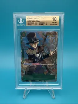2025 ONE PIECE 3RD ANNIVERSARY 3 BROTHERS PACK WINNER OP09-027 SABO BGS 10 - Image 1