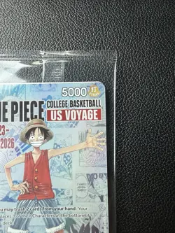 *SEALED* One Piece TCG Luffy P-055 College Basketball US Voyage Promo Card - Image 4