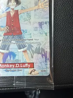 *SEALED* One Piece TCG Luffy P-055 College Basketball US Voyage Promo Card - Image 5