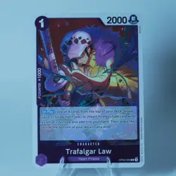 One Piece TCG Trafalgar Law OP09-069 Rare Foil Near Mint English - Image 1