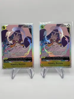 Jewelry Bonney (SR) OP13-108 Play Set Carrying on His Will One Piece Fast Ship - Image 1