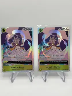 Jewelry Bonney (SR) OP13-108 Play Set Carrying on His Will One Piece Fast Ship - Image 2