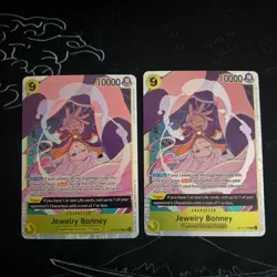 Jewelry Bonney (SR) OP13-108 Play Set Carrying on His Will One Piece Fast Ship - Image 1