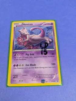 Mewtwo - XY101 - Promo XY Promotional Cards - Pokemon Card - LP - Image 3