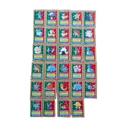 Vintage 1995 Pokemon Topsun Card Lot 28 pcs Blue Back Japanese Eevee Snorlax - Image 1
