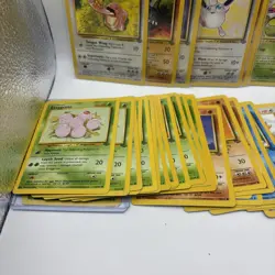 Lot of 55 Vintage WoTC 1999-2000 Pokemon Cards Base Set Jungle some duplicates - Image 4
