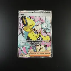 Iono 254/193 Pokemon Paldea Evolved Holo Full Art Card - Image 1