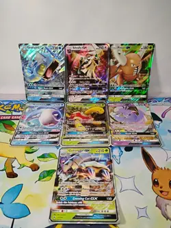 Pokemon TCG GX Random Lot Of Seven Cards (Near Mint) (Light Played) - Image 1